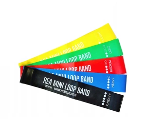 Rea Tape Band Mini Loop – Set mit 5 Widerstandsbändern für das Training