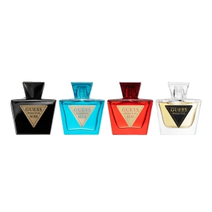 Guess Eau de Toilette Seductive 7,5 ml + Seductive Red 7,5 ml + Seductive Blue 7,5 ml + Seductive Noir 7,5 ml