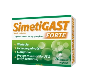 Simetigast Forte Weichkapseln, 20 Stück