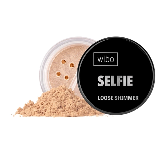 Kliknij na zdjęcie, aby je powiększyć WIBO SELFIE LOOSE SHIMMER HIGHLIGHTER GOLD