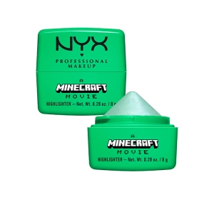 NYX Professional Makeup × A Minecraft Movie Cremiger Highlighter 01 Blow Your Mine 8 g