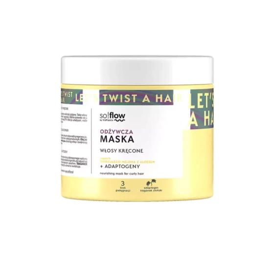 Kliknij na zdjęcie, aby je powiększyć SO!FLOW NÄHRENDE MASKE FÜR LOCKIGES HAAR 400ML