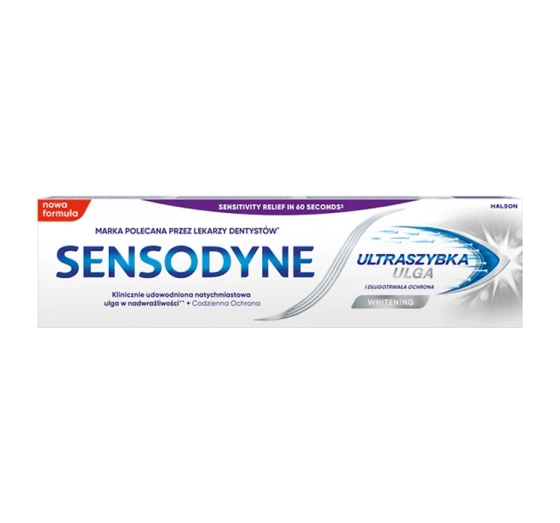 SENSODYNE RAPID RELIEF WHITENING ZAHNPASTA 75 ML