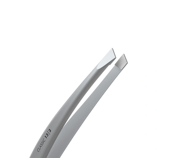 Staleks Classic Breite Augenbrauenpinzette schräg TC-13/3