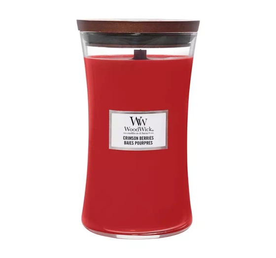 Kliknij na zdjęcie, aby je powiększyć WOODWICK LARGE JAR CANDLE DUFTKERZE CRIMSON BERRIES 610G