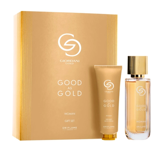 Oriflame Giordani Gold Good as Gold Eau de Parfum Spray 50 ml + Handcreme 50 ml