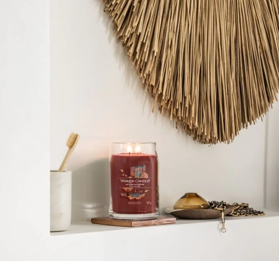 Yankee Candle Signature Große Duftkerze Autumn Daydream 567 g