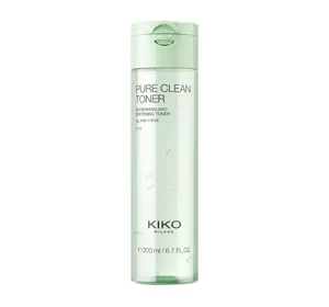 KIKO Pure Clean Toner Erfrischendes Gesichtswasser 200ml