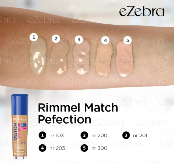 RIMMEL MATCH PERFECTION MAKE UP GRUNDIERUNG SAND 300