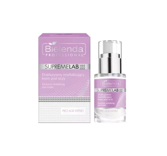 BIELENDA PROFESSIONAL SUPREMELAB PRO AGE EXPERT EXKLUSIVE REVITALISIERENDE AUGENCREME 15ML