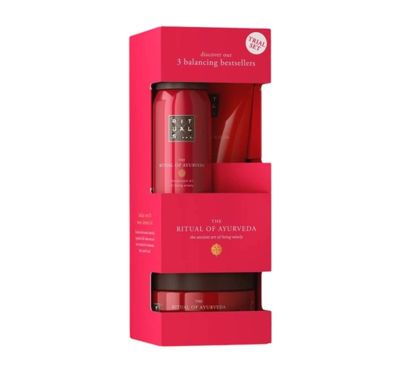 Rituals The Ritual Of Ayurveda ini-Körperpflege-Set Duschschaum + Scrub + Körpercreme