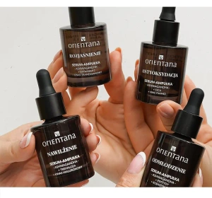 Orientana Ampulle antioxidatives Gesichtsserum Ashwagandha Cica NiacInamid 30ml