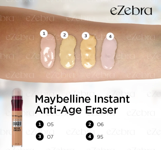 MAYBELLINE ERASER EYE INSTANT ANTI AGE PERFECT & COVER CONCEALER 95 COOL IVORY 6,8ML