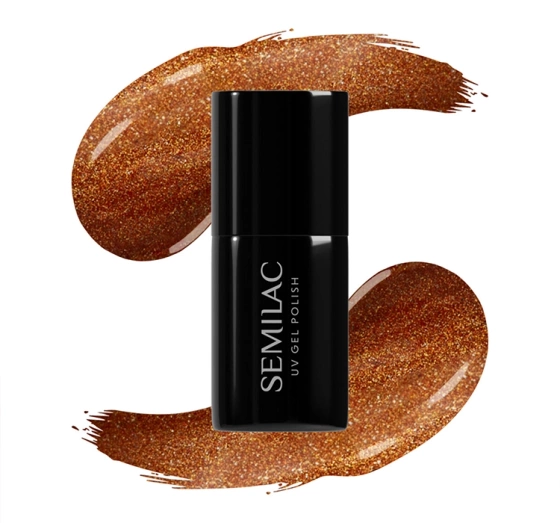 Kliknij na zdjęcie, aby je powiększyć Semilac TrendyLicious Hybrid-Nagellack 944 Glazed Cinnamon 7 ml