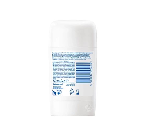 NIVEA DRY COMFORT ANTITRANSPIRANT IM STIFT FÜR FRAUEN 50ML