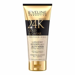 Eveline Cosmetics 24k Gold & Caviar Regenerierende Hand- und Nagelcreme 100 ml