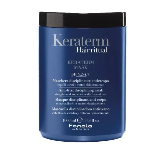FANOLA KERATERM MASKE FÜR GEGLÄTTETES HAAR 1000ML