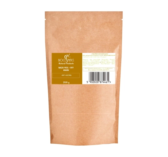 Kliknij na zdjęcie, aby je powiększyć BIOCOSMETICS ANTI-AGING PEEL-OFF MASK VERJÜNGENDE ALGENMASKE 40G