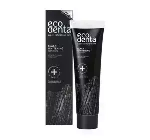 Ecodenta Black Whitening – schwarze Zahnpasta mit Aktivkohle, 100 ml