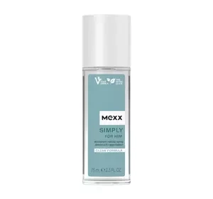 MEXX SIMPLY FOR HIM DEODORANT NATURAL SPRAY 75ML