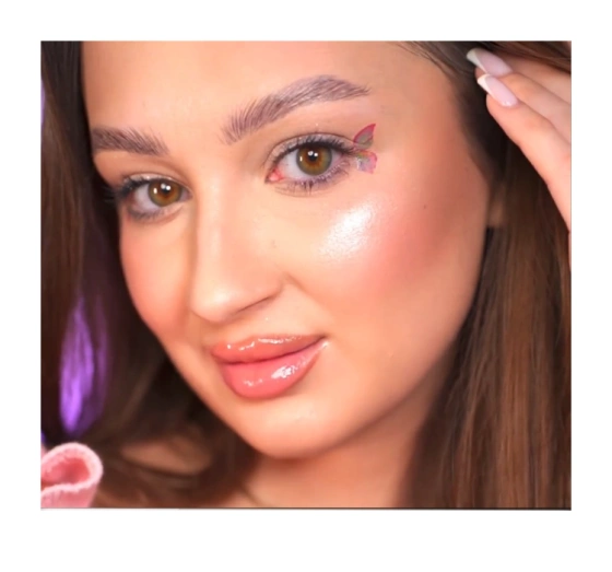 LOVELY FLY BABY FLY ABWASCHBARE TATTOOS FÜR AUGEN MAKE UP