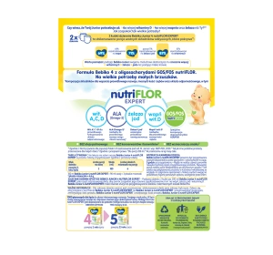 Bebiko Junior NutriFlor Expert 4 Nährstoffreiche Milchformel für Kinder ab 2 Jahren 600g 