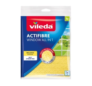 Vileda Actifibre Window All in 1 Fensterputztuch 1 Stück