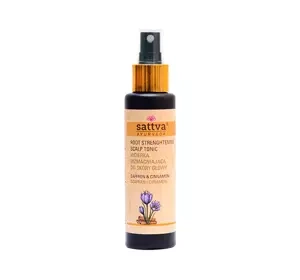 SATTVA AYURVEDA HAARLOTION SAFRAN UND ZIMT 100ML