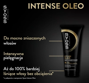 Syoss Oleo Intense Intensiv pflegende Spülung für trockenes und dünnes Haar 250ml