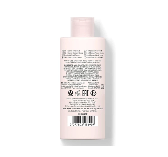WET N WILD ESSENCE PRIMER LIQUID FLÜSSIGE MAKE UP BASIS 5IN 65ML
