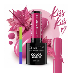 Claresa Hybrid-Nagellack „Lipstick Muse 7“, 5 g