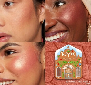 NYX Professional Makeup Buttermelt Face Palette Cocoa And Spice Konturierpalette für das Gesicht Deep 2 x 5 g