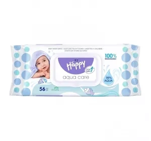 Bella Baby Happy Aqua Care Feuchttücher für Babys 56 Stück