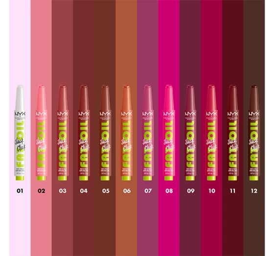 NYX PROFESSIONAL MAKEUP FAT OIL SLICK CLICK LIPPENBALSAM 10 DOUBLE TAP 2G