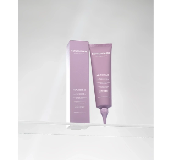 Kliknij na zdjęcie, aby je powiększyć Sensum Mare ALGOHAIR säure-enzymatisches Peeling für Kopfhaut 150ml