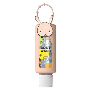 HiSkin For Kids Travel Size Bade- und Körperlotion für Kinder „Hase“ 75 ml