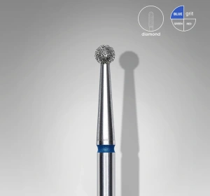 Staleks Pro Expert Diamantfräser Kugel Blau FA01B025