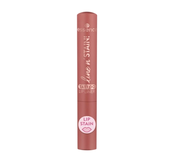 Kliknij na zdjęcie, aby je powiększyć Essence Line N'Stain Tattoo Flüssiger Lipliner 02 Must Have Brown 2,5 ml