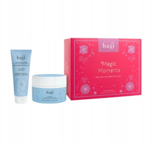 Hagi Magic Moments Winterliche Umhüllung Weihnachtsgeschenkset Zuckerpeeling 200 ml + Körperbalsam 75 ml