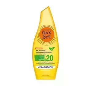 DAX SUN ENTSPANNENDE SCHUTZEMULSION MIT MATCHA-TEE SPF20 175ML