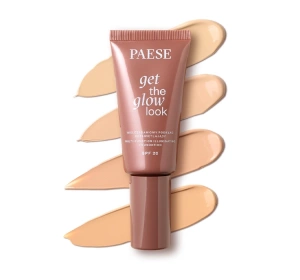 Paese Get The Glow Look Leuchtendes Make-up-Fluid für das Gesicht 0N Neutral Beige 30ml 