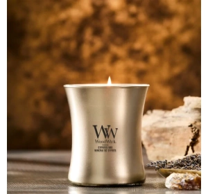 Woodwick Medium Jar Candle Duftkerze Cypress Ore 275 g