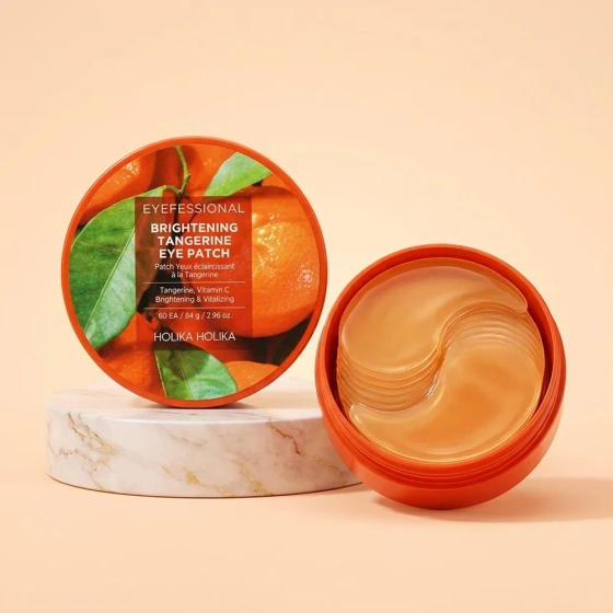 Holika Holika Eyefessional Brightening Eye Patch Hydrogel-Augenpads Tangerine 84 g