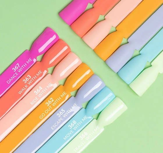 Kliknij na zdjęcie, aby je powiększyć SEMILAC CLOSER AGAIN LAKIER HYBRYDOWY UV 363 WALK WITH ME 7ML