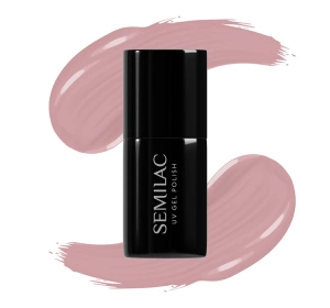SEMILAC NUDE NAILS HYBRIDLACK 586 DIRTY ROSE NUDE 7ML