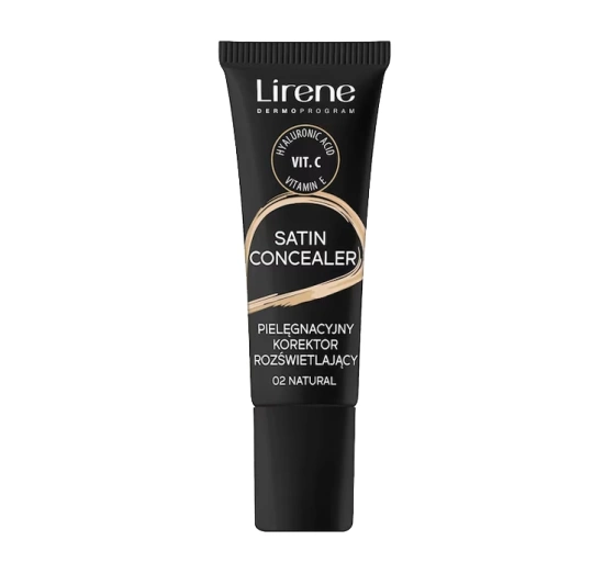 Kliknij na zdjęcie, aby je powiększyć Lirene Satin Concealer Pflegender Concealer mit Leuchtkraft 02 Natural 10ml
