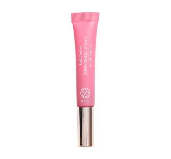 GOSH SOFT'N TINTED VEGANER LIPPENBALSAM SPF 15 005 PINK ROSE 8ML