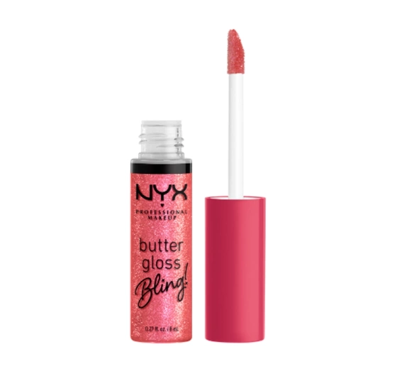 NYX PROFESSIONAL MAKEUP BUTTER GLOSS BLING LIPGLOSS 05 SHE GOT MONEY 8ML