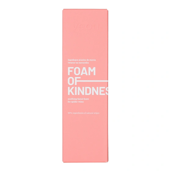 Veoli Botanica Foam Of Kindness Beruhigender Gesichtsreinigungsschaum für Couperose-Haut 150 ml