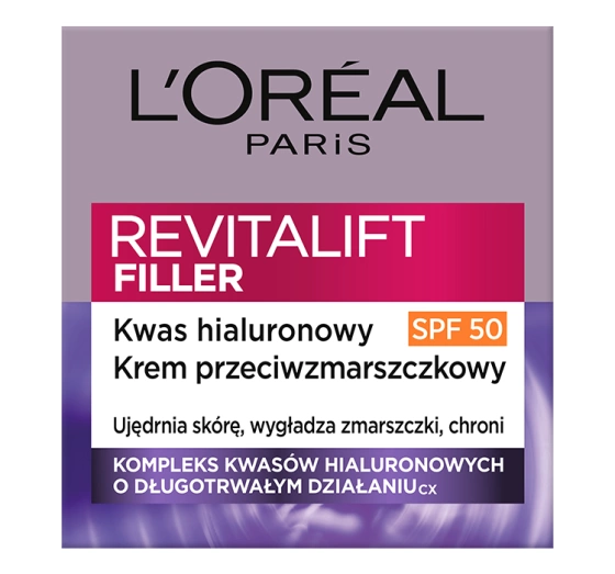 LOREAL REVITALIFT FILLER INTENSIV FÜLLENDE ANTI-AGE-CREME SPF50 50ML